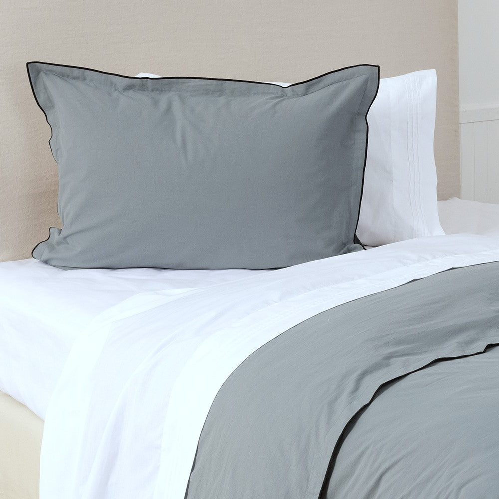 Funda Plumón Frame 1.5 Plazas Petróleo