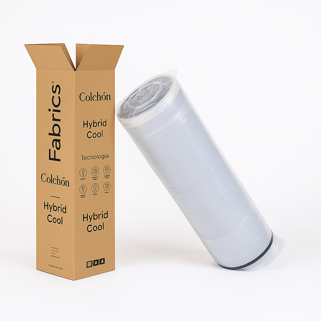 Cama Hybrid Cool Super King 200x200cm Taupe