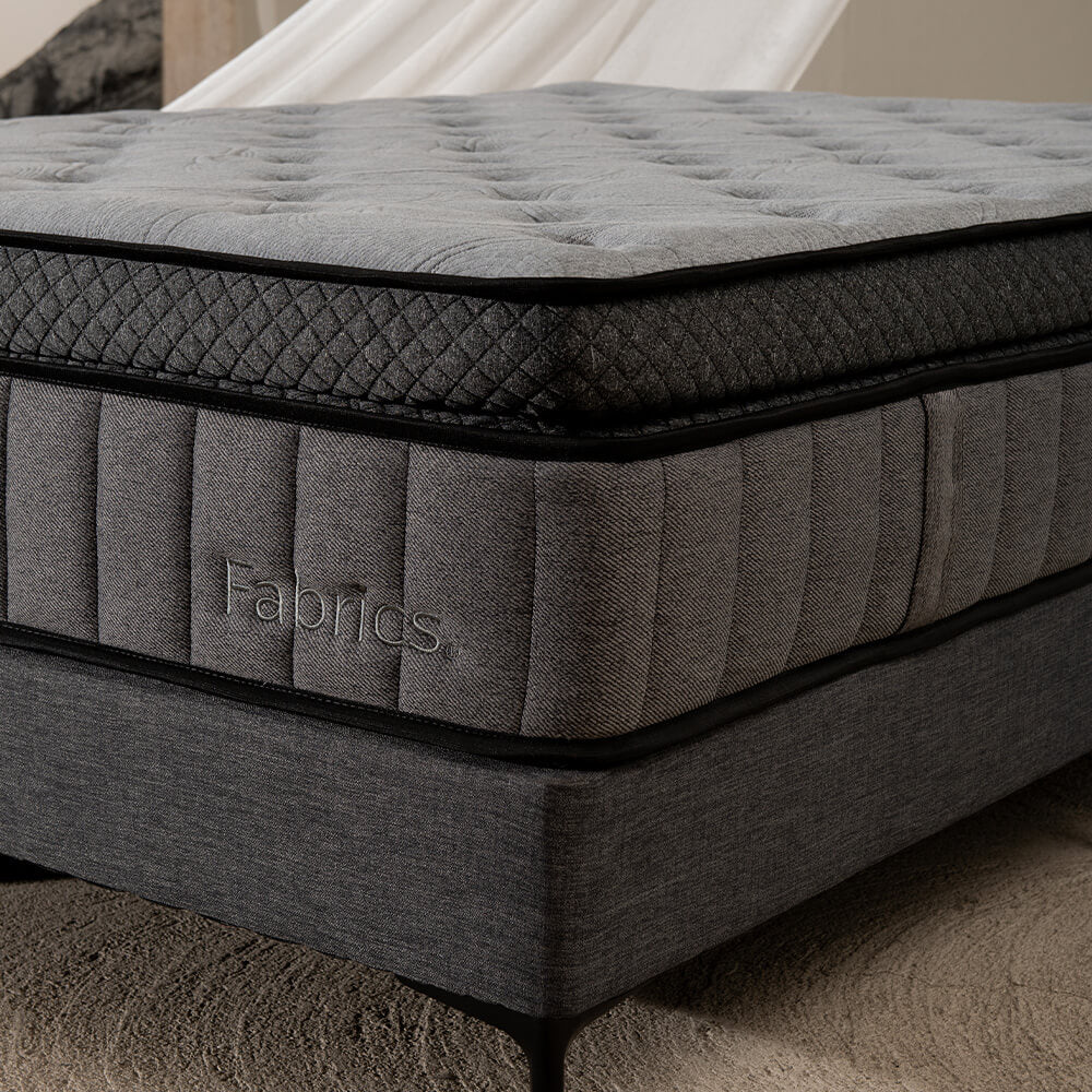 Cama Identity Super King 200x200cm Gris
