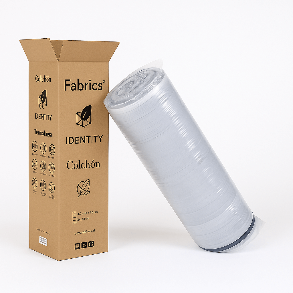 Cama Identity King 180x200cm Gris