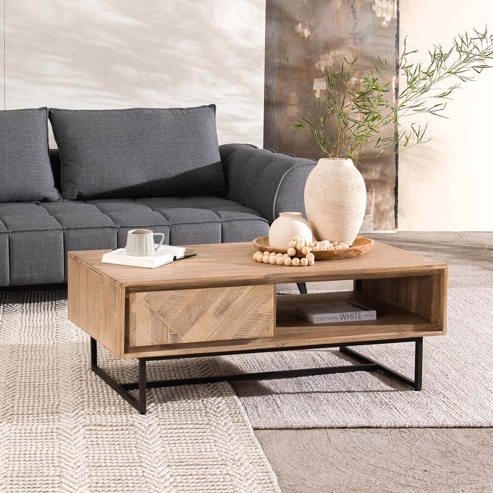 Mesa de Centro Luna Cajón