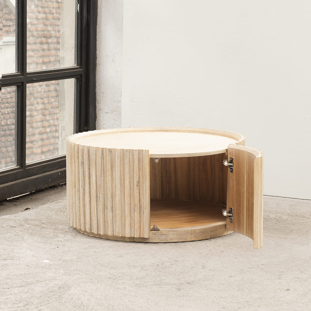 Mesa de Centro Corfu Blanco