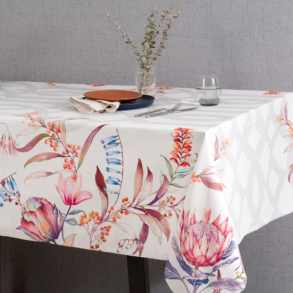 Mantel Antimanchas Feme Rosado