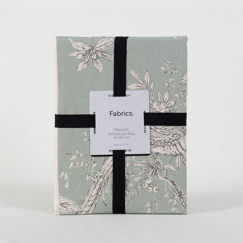 Mantel Lino Antimanchas Manacor Verde