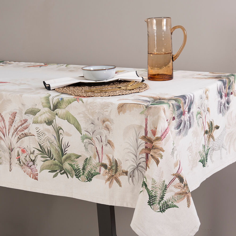 Mantel Lino Antimanchas Nasau