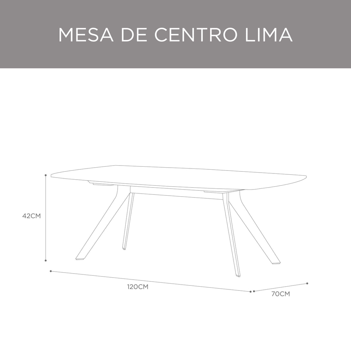 Mesa de Centro Lima