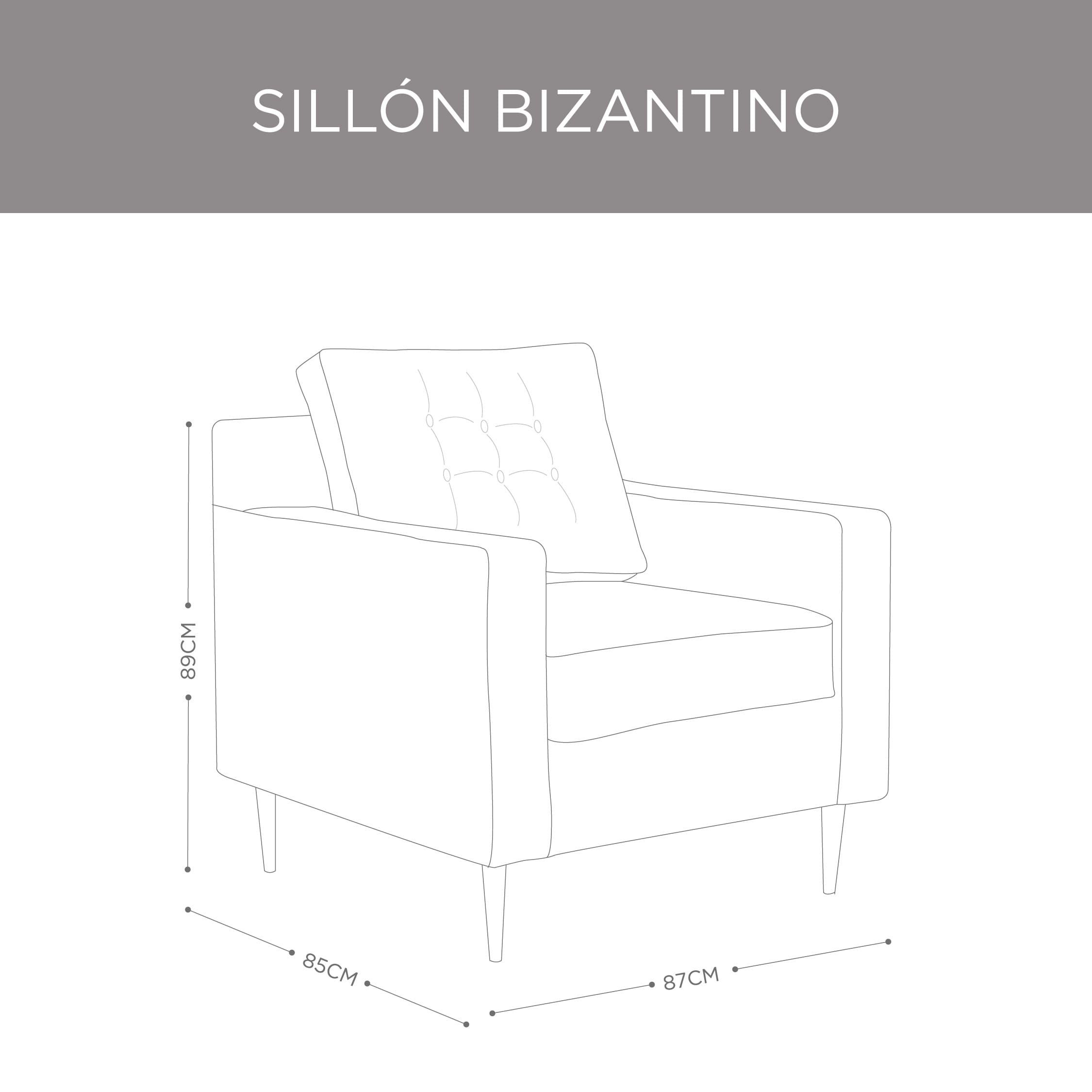 Sillón Bizantino Perla