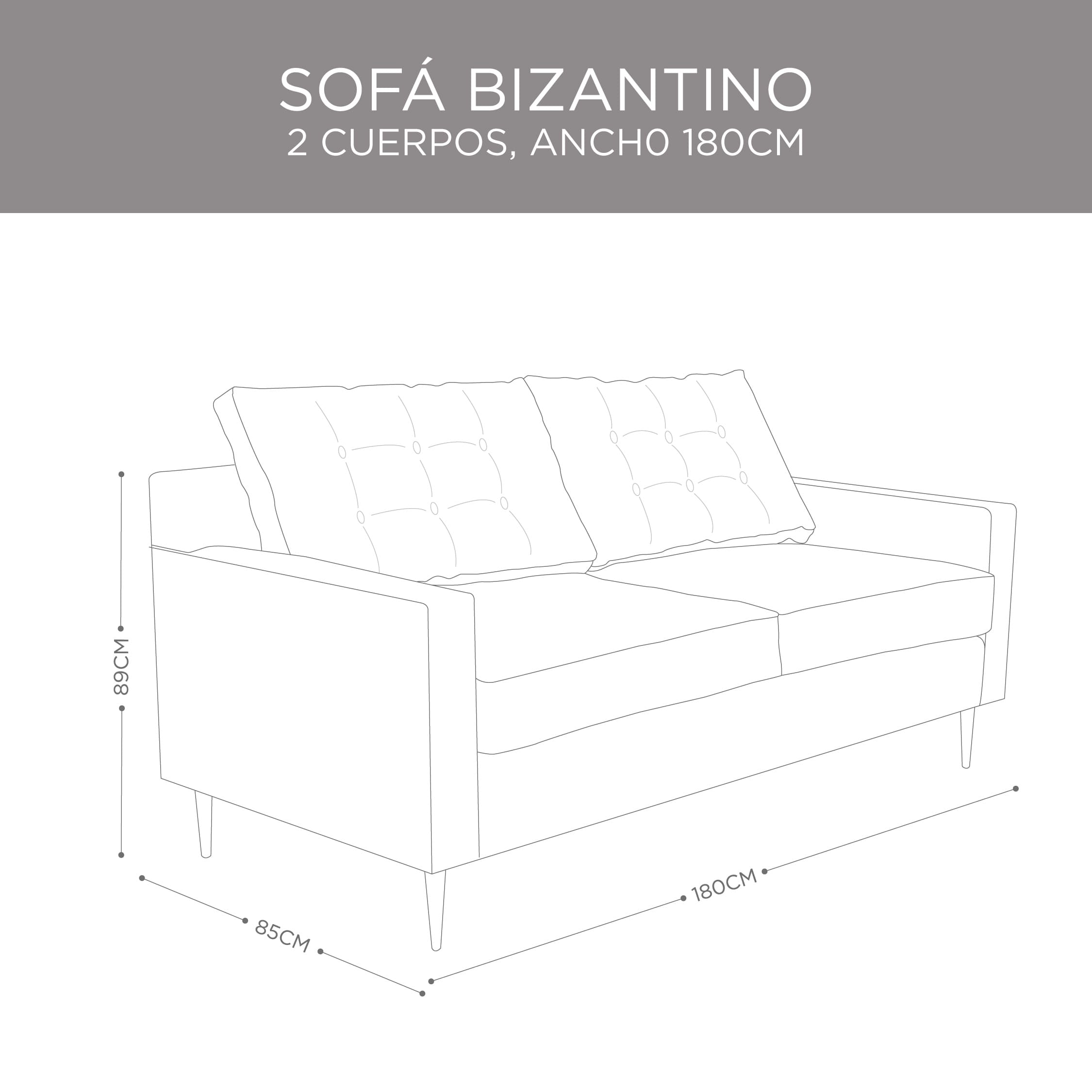Sofá Bizantino Beige