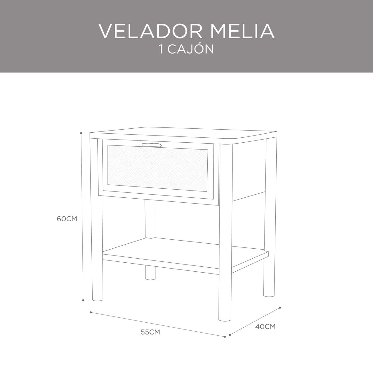 Velador Melia