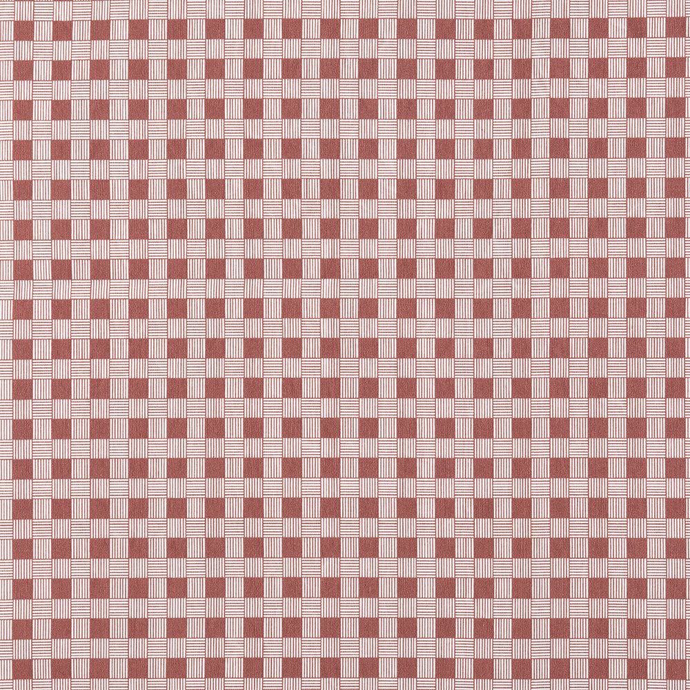 Tela Outdoor Cuadritos Arcilla