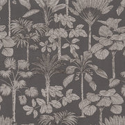Tela Outdoor Palmeras Gris