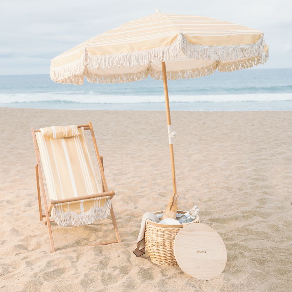 Silla Playa Menorca Ocre