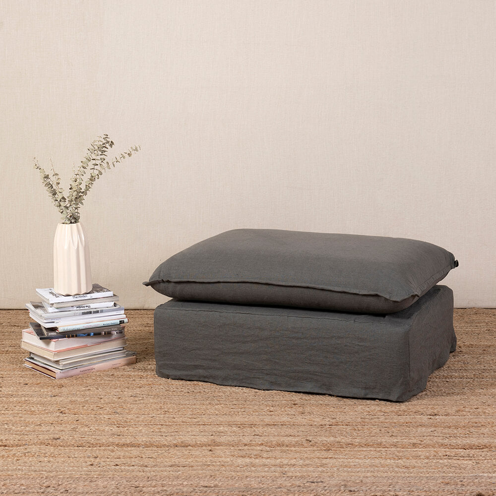 Pouff Dominga Lino Gris
