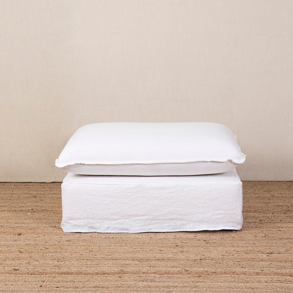 Pouff Dominga Lino Blanco