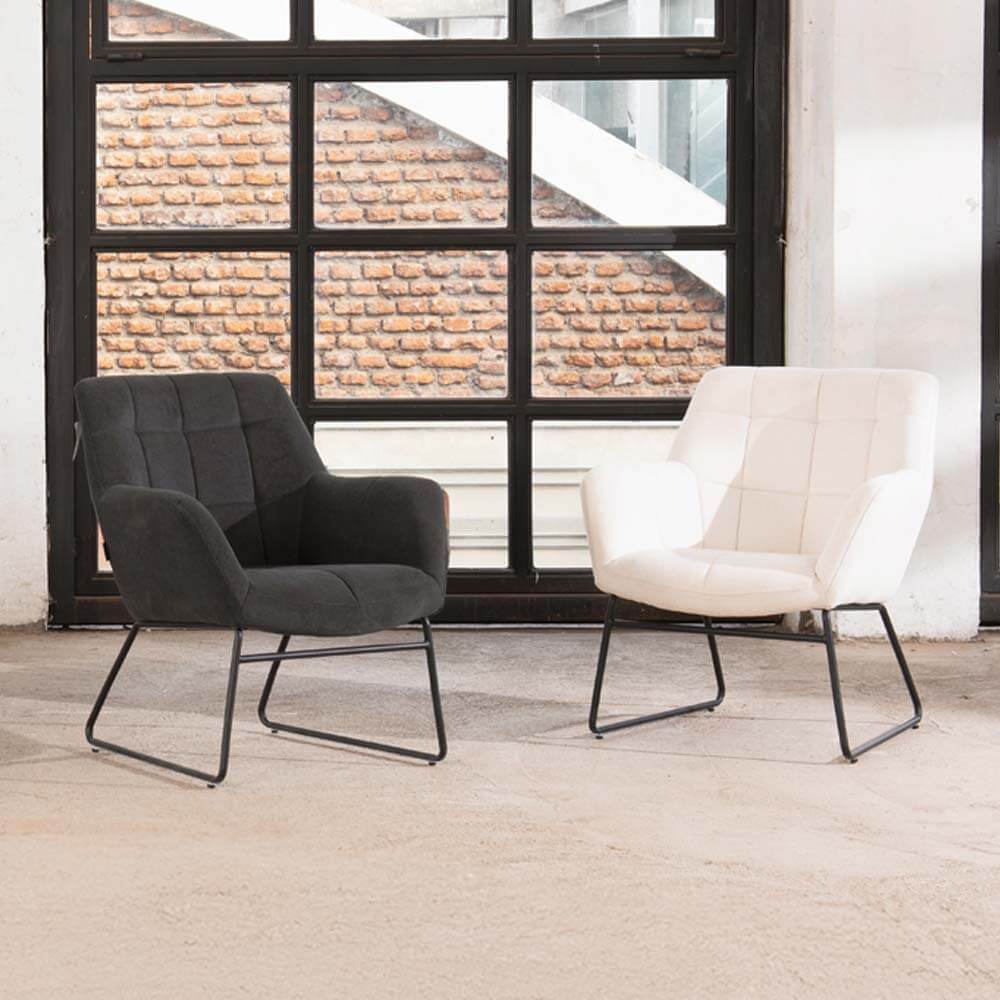 Poltrona Mesh Gris Oscuro