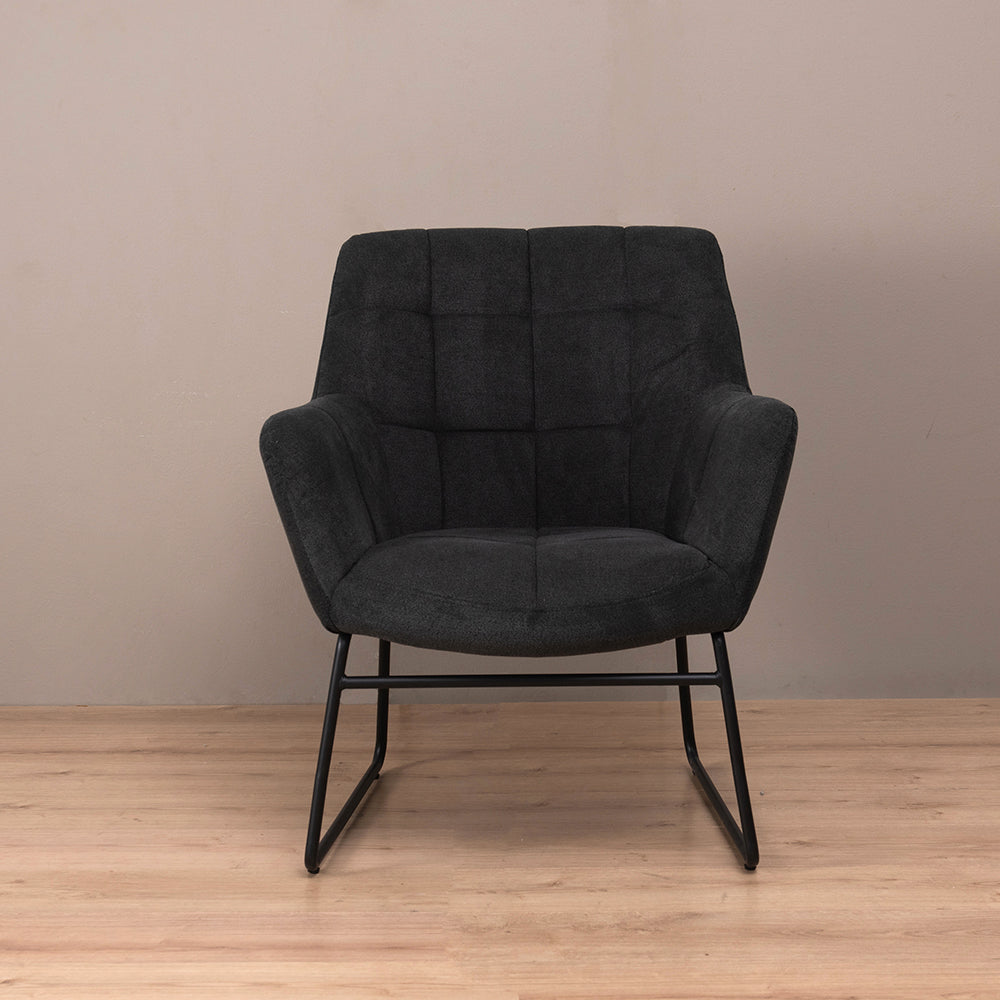 Poltrona Mesh Gris Oscuro