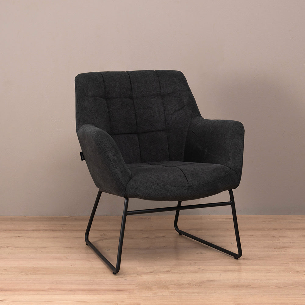 Poltrona Mesh Gris Oscuro