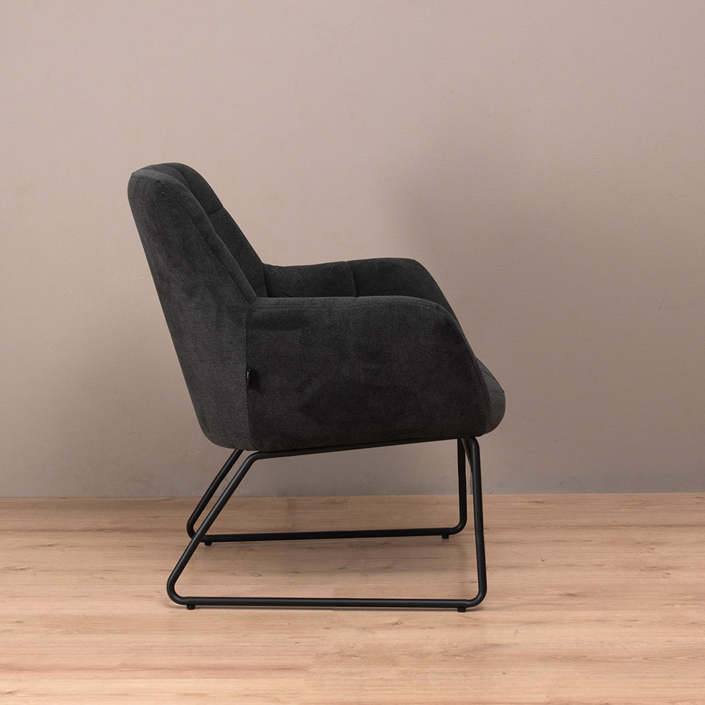 Poltrona Mesh Gris Oscuro