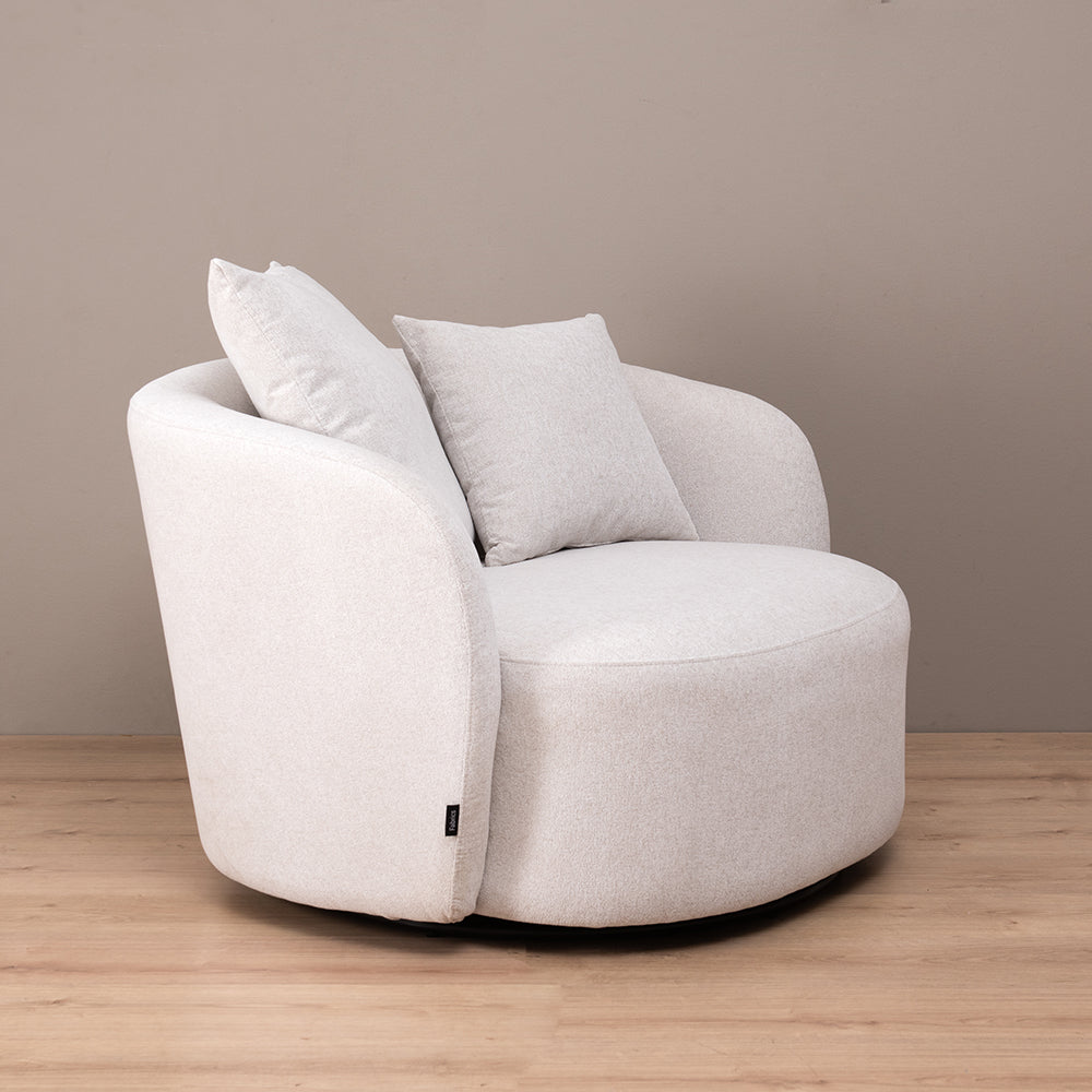 Poltrona Giratoria Amulet Cruda