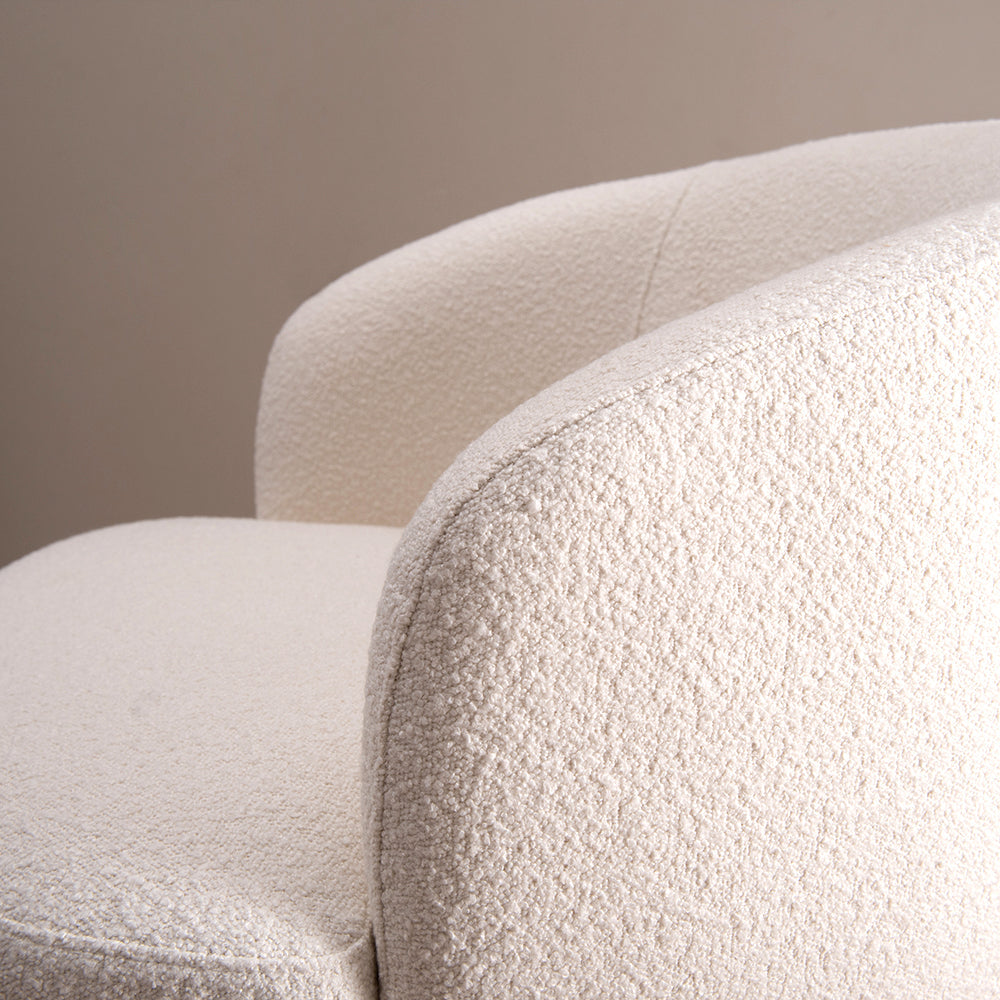 Poltrona Giratoria Caprice Blanca