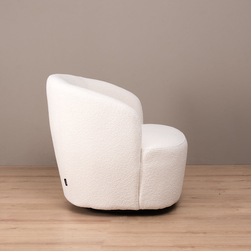 Poltrona Giratoria Caprice Blanca