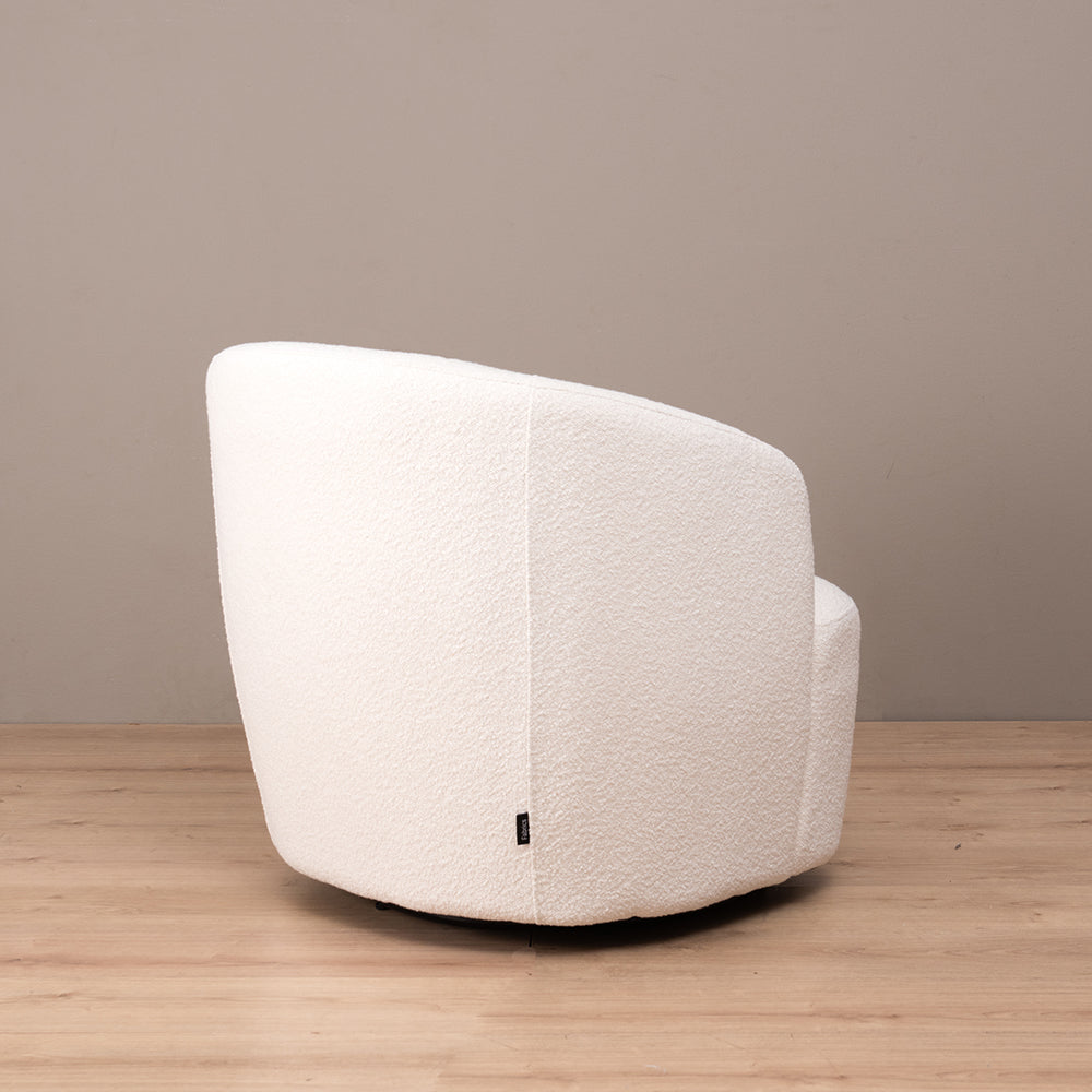 Poltrona Giratoria Caprice Blanca