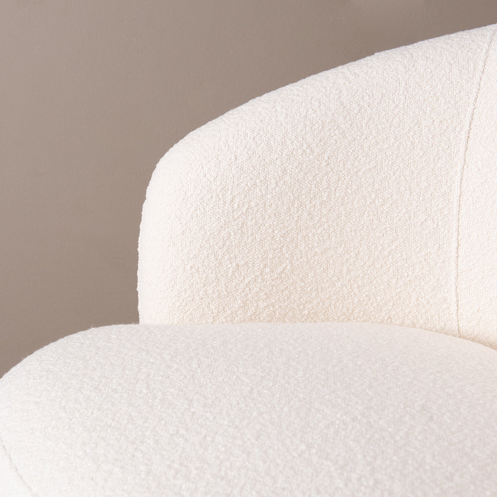 Poltrona Giratoria Caprice Blanca