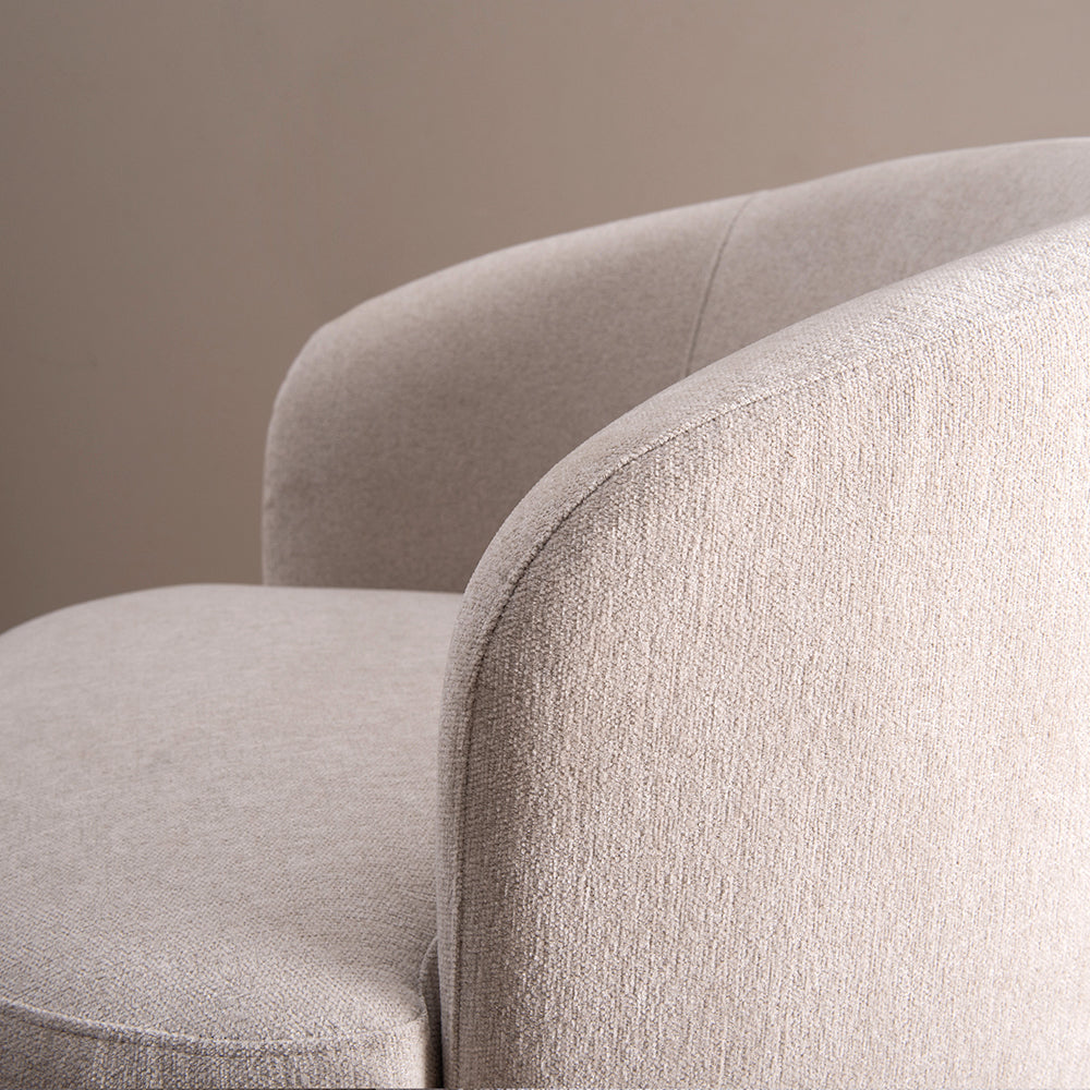 Poltrona Giratoria Caprice Cruda