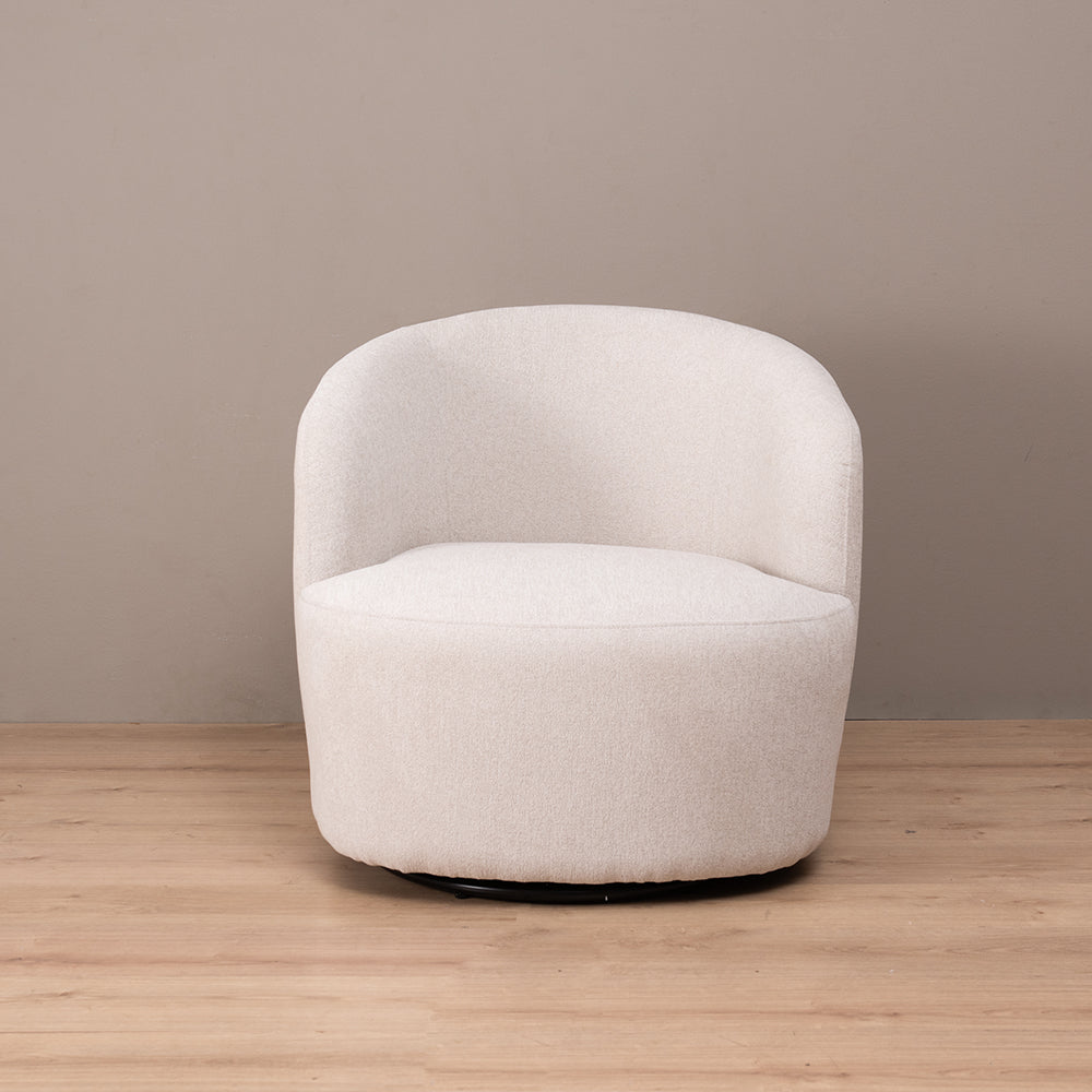 Poltrona Giratoria Caprice Cruda