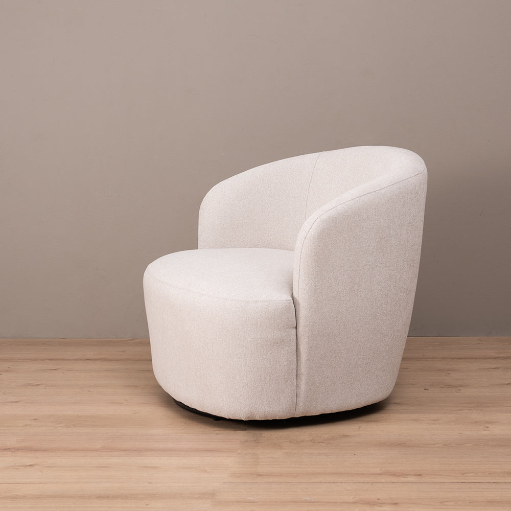 Poltrona Giratoria Caprice Cruda