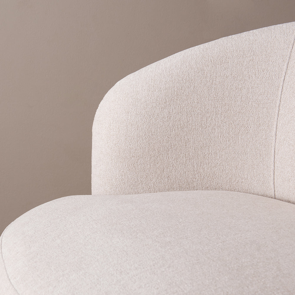 Poltrona Giratoria Caprice Cruda