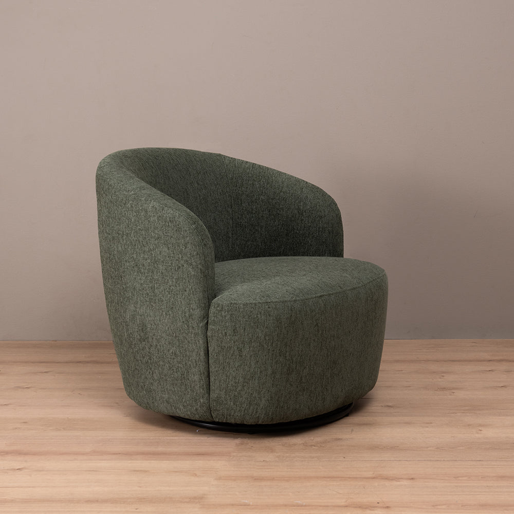 Poltrona Giratoria Caprice Verde