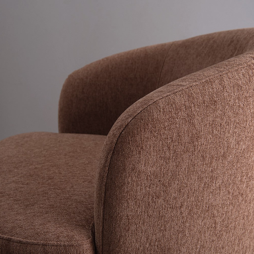 Poltrona Giratoria Caprice Camel