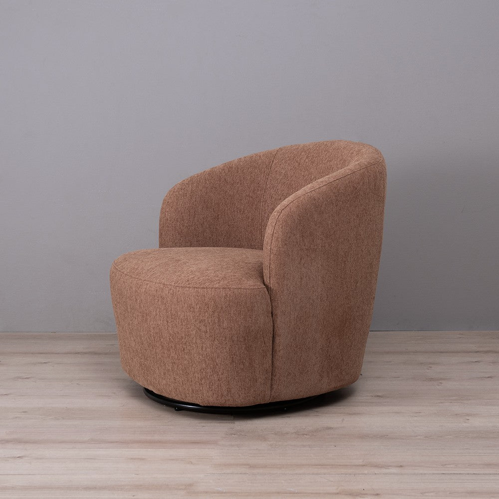 Poltrona Giratoria Caprice Camel