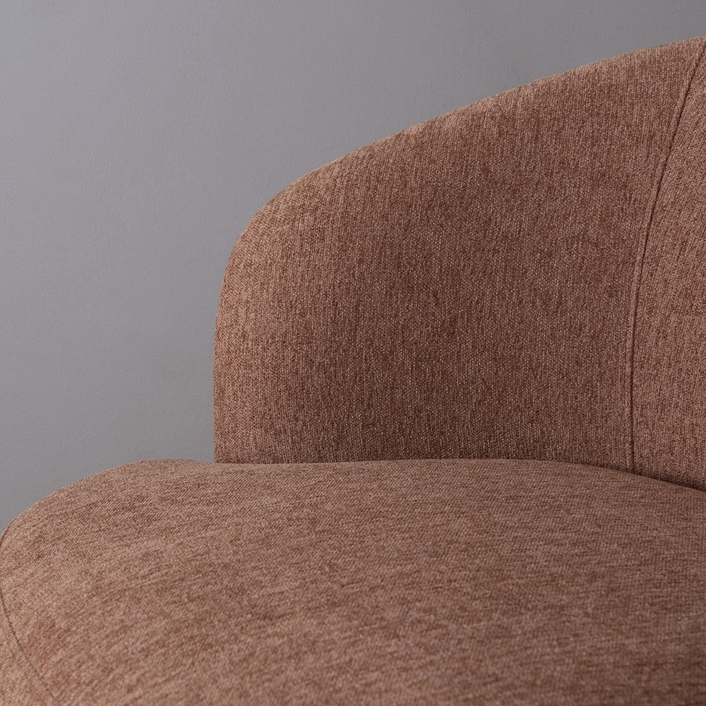 Poltrona Giratoria Caprice Camel