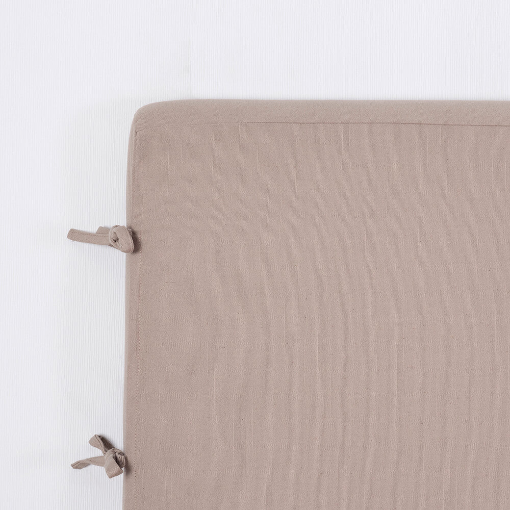 Respaldo Funda Algodón Amarras Visón