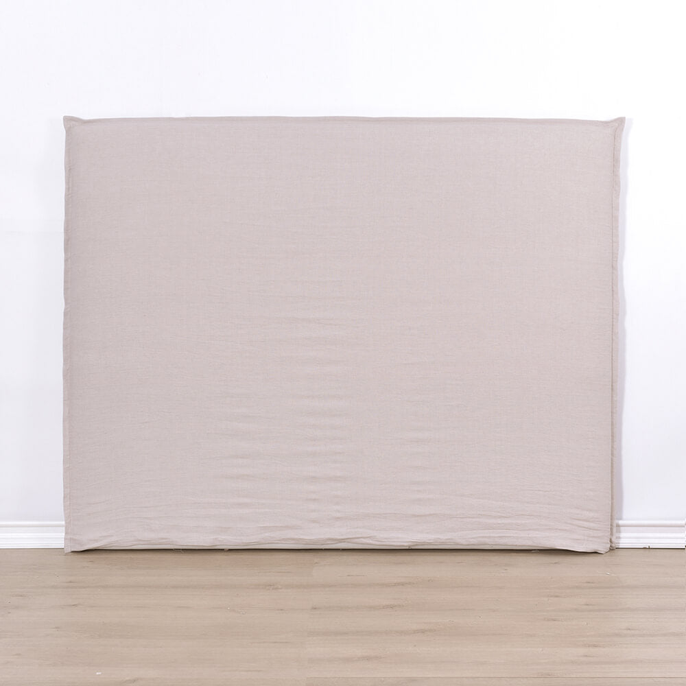 Funda Respaldo Lino Fuelle Beige
