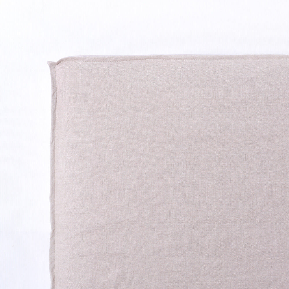 Funda Respaldo Lino Fuelle Beige