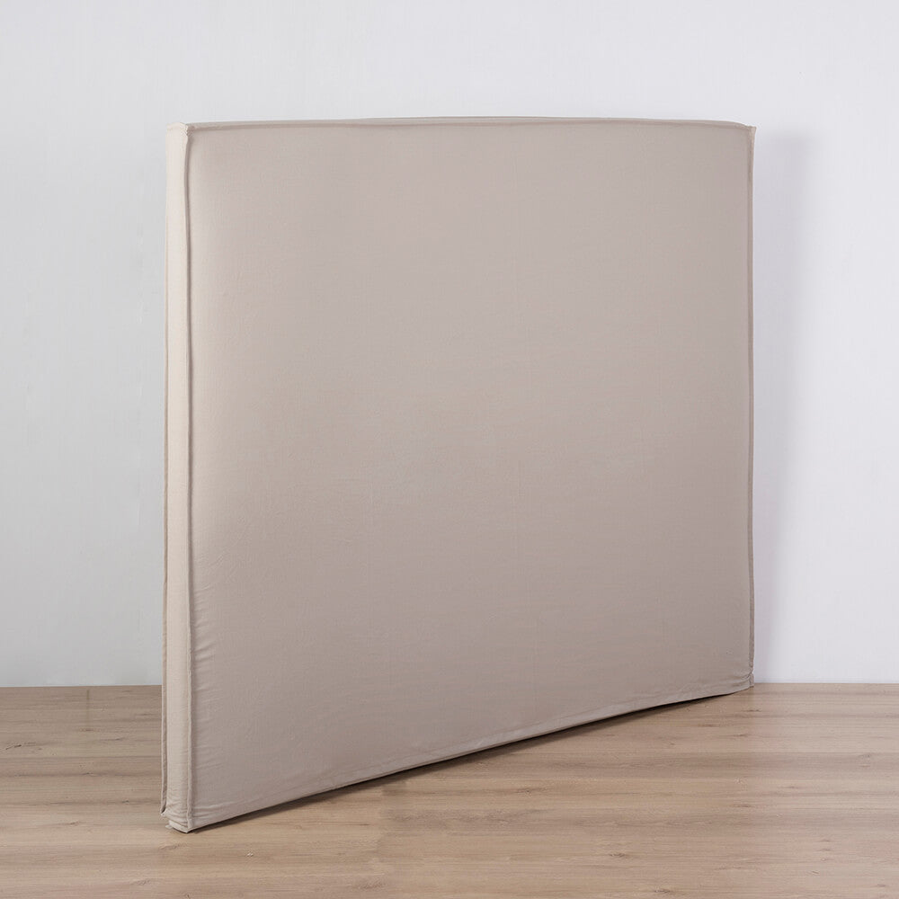 Respaldo Funda Algodón Fuelle Taupe