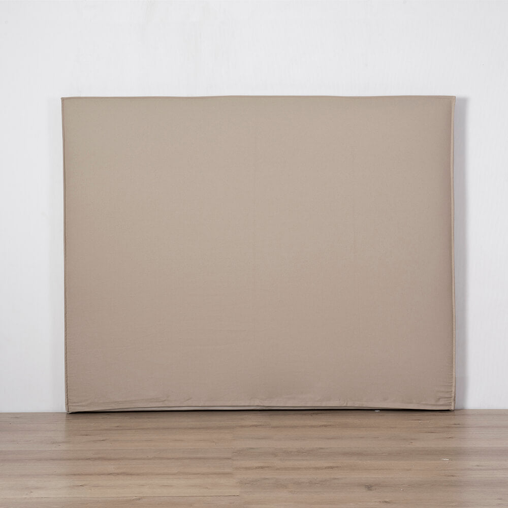 Funda Respaldo Algodón Fuelle Visón