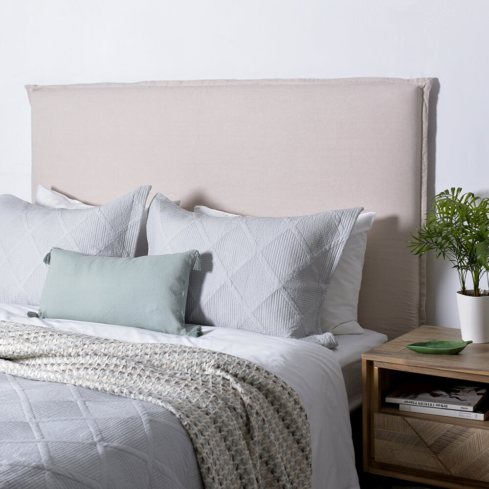 Respaldo Funda Lino Pestaña Beige