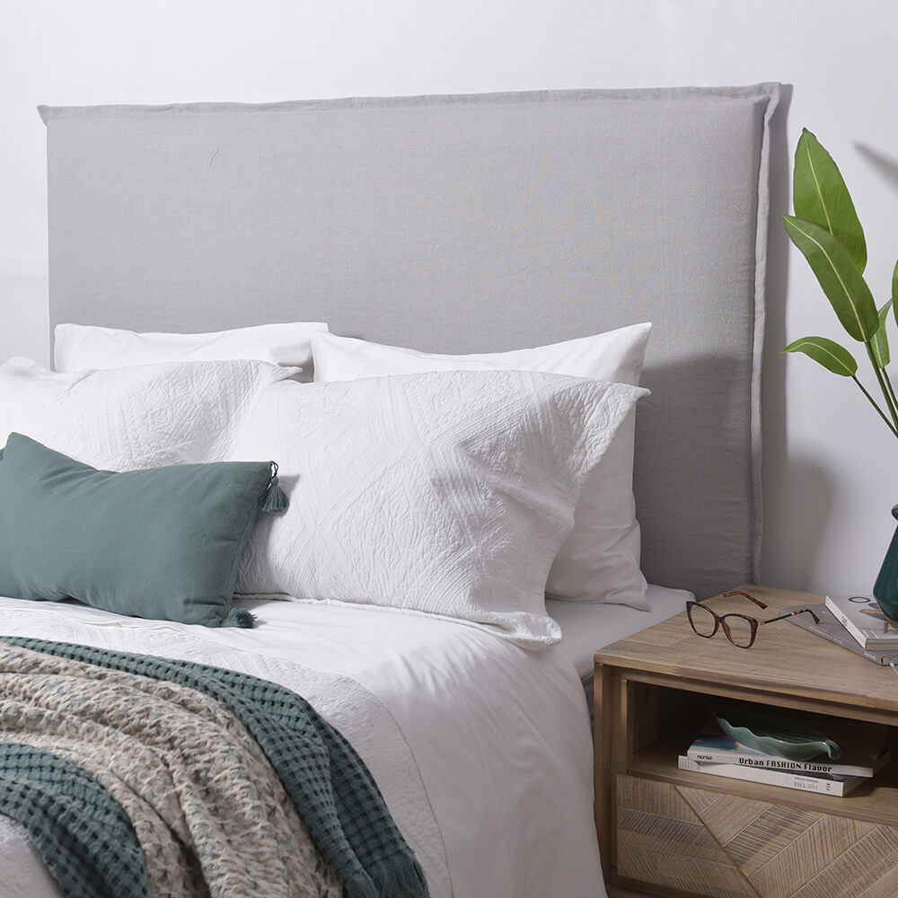 Respaldo Funda Lino Pestaña Perla