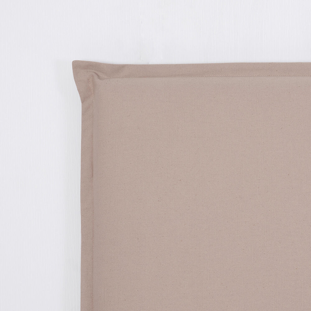 Funda Respaldo Algodón Pestaña Visón