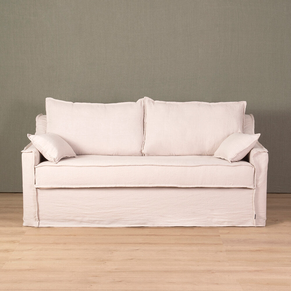 Sofá Francés Lino Beige