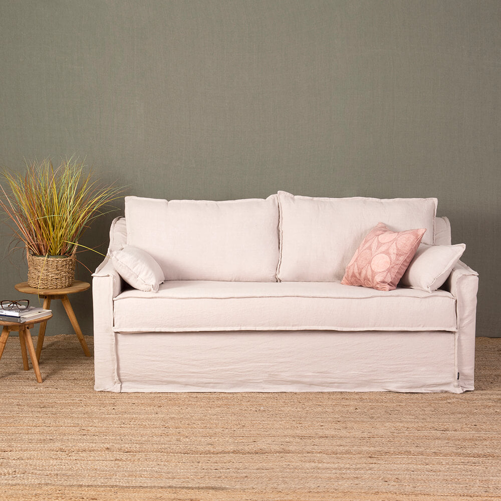 Sofá Francés Lino Beige