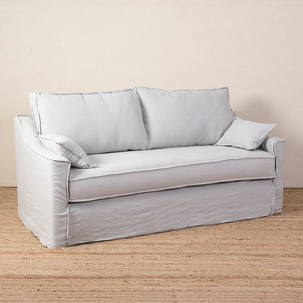 Sofá Francés Lino Perla