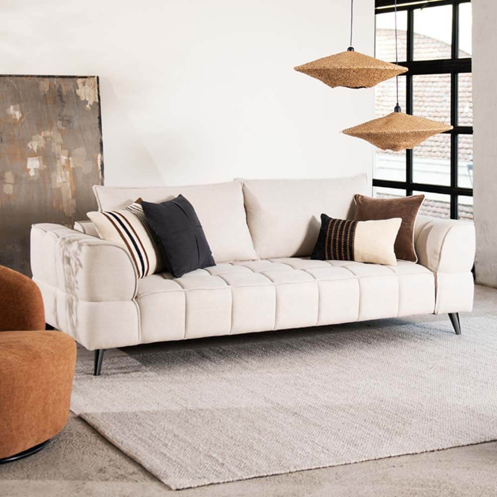 Sofá Forli 230cm Crudo