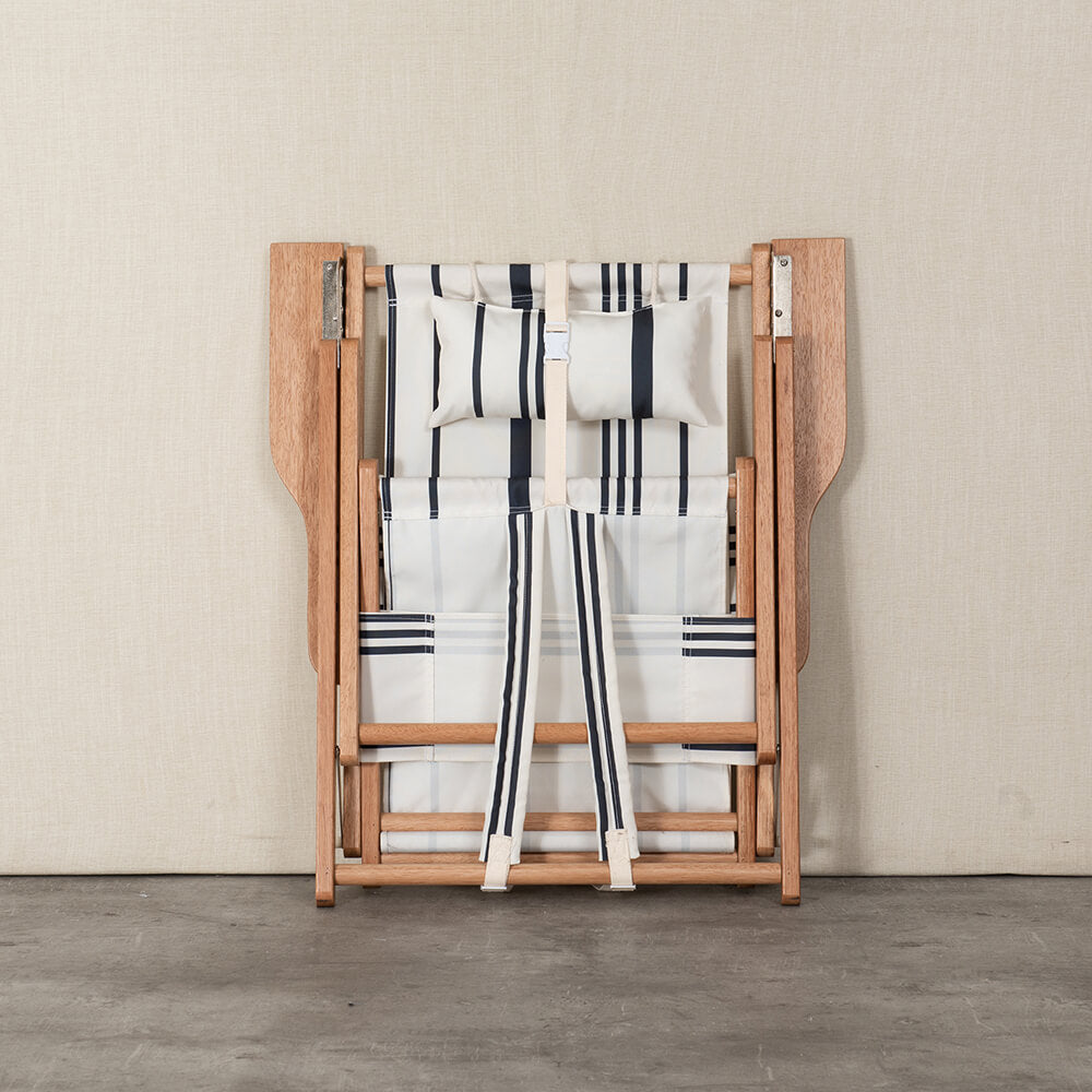 Silla Playa Formentera Rayas Azul