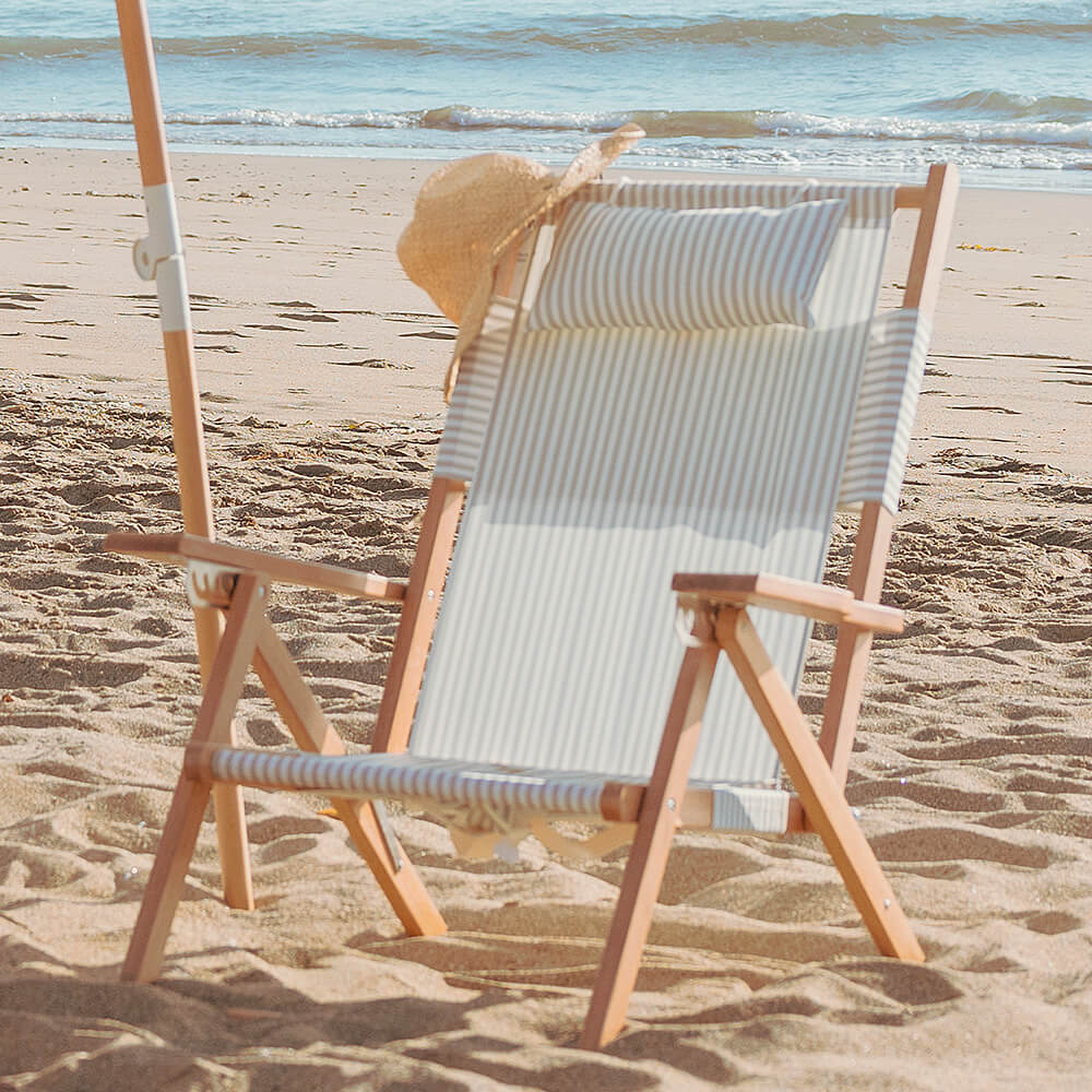 Silla Playa Formentera Rayas Verde