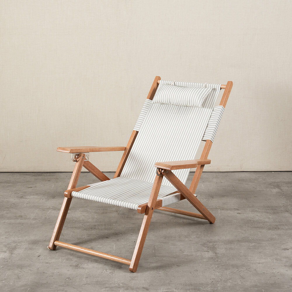 Silla Playa Formentera Rayas Verde